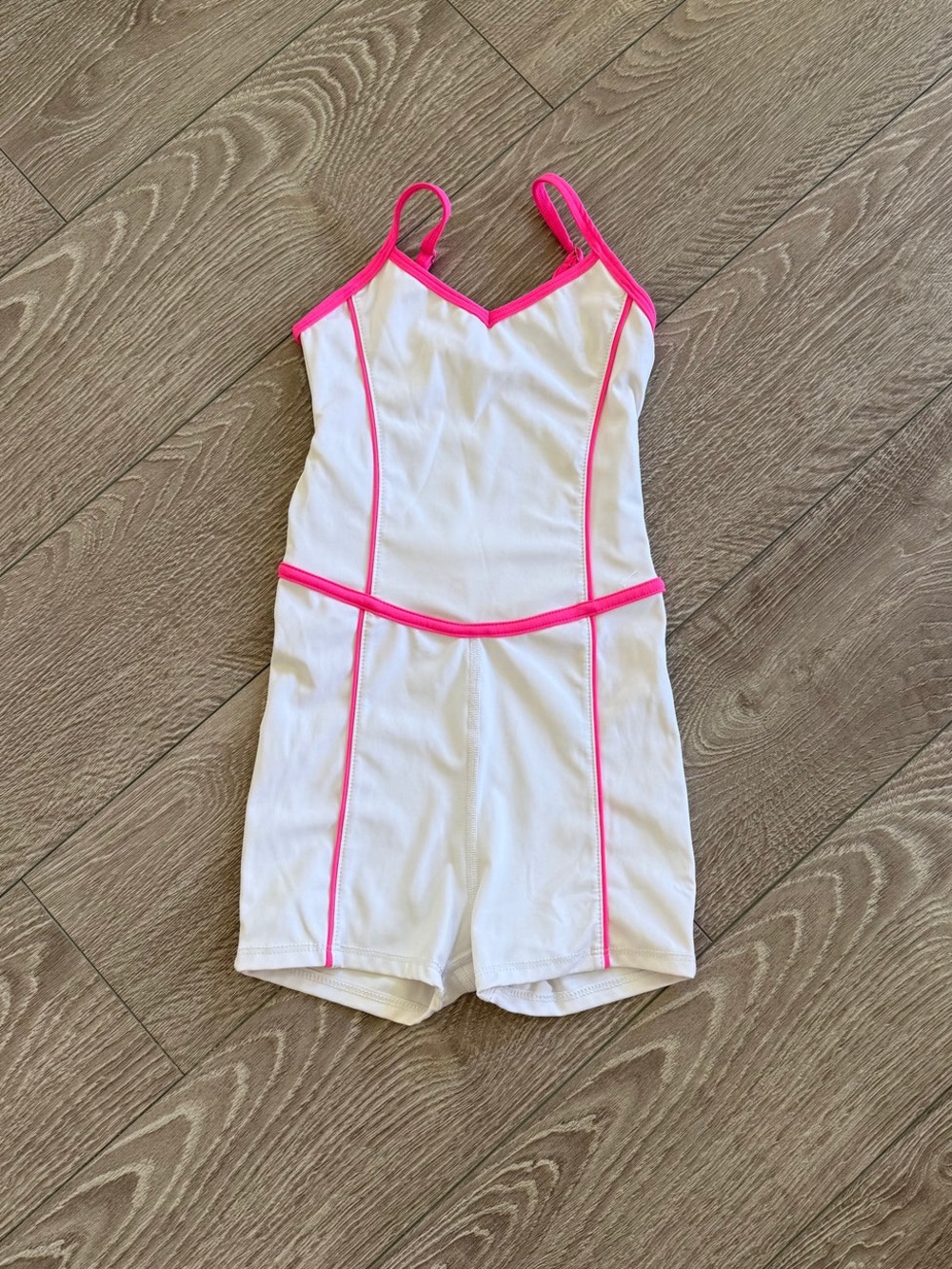 Tiger Friday, Pipedream Jumpsuit in Malibu White Pink, CXL Child 10/12
